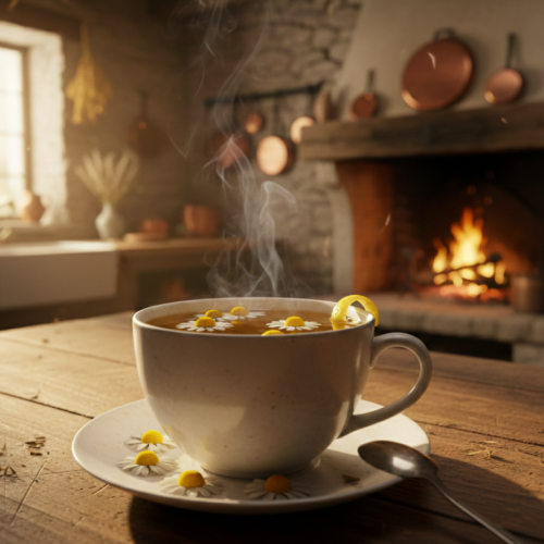 Té de manzanilla